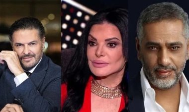 نضال الأحمدية تعتذر من راغب علامة بسبب فضل شاكر