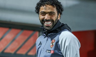 حسين الشحات يعود لمران الأهلي.. والثلاثي المصاب يواصل التأهيل