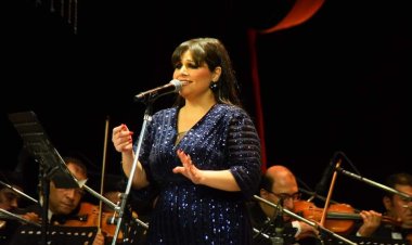 وعد البحري تطرب جمهور أوبرا أسكندرية في ليلة غنائية ساحرة