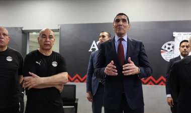 وزير الرياضة وأبو ريدة يدعمان المنتخب الوطني بعد ودية روسيا