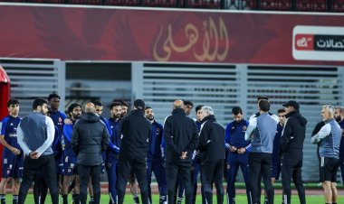 الأهلي يواصل تدريباته استعدادًا لمباراة سيمبا في دوري الأبطال