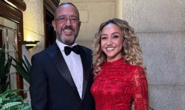 زينة ابنة أشرف عبد الباقي تحتفل بعيد ميلاده: أنا محظوظة جدًا بيك