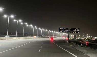 محافظ بورسعيد: الانتهاء من أعمال إضاءة طريق الحى الإماراتي