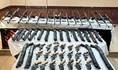 ضبط 33 قطعة سلاح ناري و14 قضية مخدرات في أسيوط وأسوان ودمياط