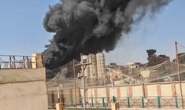 السيطرة على حريق في قطعة أرض بها مخلفات بالقرب من روض الفرج