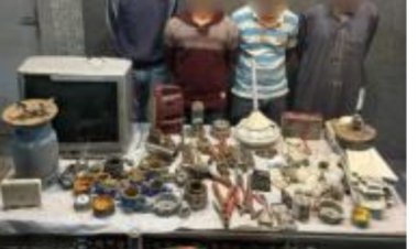 سقوط تشكيل عصابى تخصص نشاطه فى سرقة من داخل المساكن والمتاجر بأسلوب "كسر الباب"  بالمطرية 