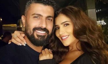 محمد سامي يتغزل في مي عمر: خلقني لتكوني النعمة التي ترهق والشغف الذي لا شفاء منه