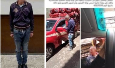 القبض على المتهم بفرض اتاوات على قائدي السيارات بسوق الحضرة