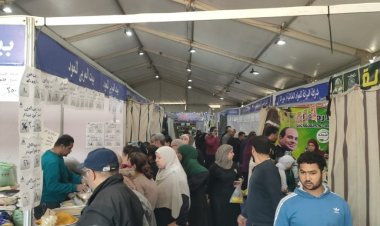 محافظ الجيزة يتابع توافر السلع بمعرض أهلا رمضان بإمبابة