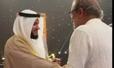 شريف منير يلتقي مشاري راشد العفاسي في الموسم الثاني من دولة التلاوة