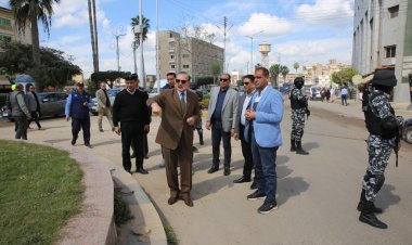 محافظ كفر الشيخ يتفقد الخدمات ومستوى المرافق بشوارع عاصمة المحافظة