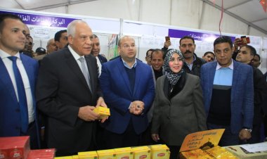 محافظ الجيزة يفتتح معارض أهلا رمضان بالبدرشين والحوامدية