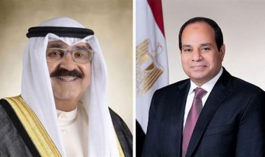 عاجل.. الرئيس السيسى يصطحب أمير الكويت من مطار القاهرة إلى قصر الاتحادية