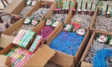 ضبط مليون قطعة ألعاب نارية داخل ورشة للتصنيع في الفيوم