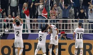 منتخب فلسطين يفوز على قطر في كأس العرب