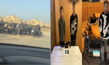 القبض على عصابة “السيارات ” لبيع المخدرات فى الجيزة 
