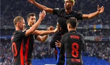 برشلونة يحسم لقب الدوري رسميا بالفوز على إسبانيول