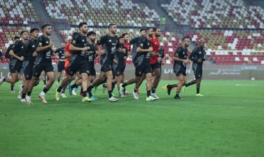 تفاصيل المران الأخير للأهلي قبل مواجهة الزمالك في نهائي كأس السوبر