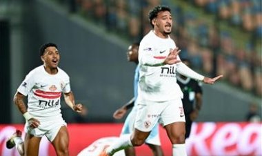 أحمد شريف يقود هجوم الزمالك أمام الأهلي في قمة الدوري