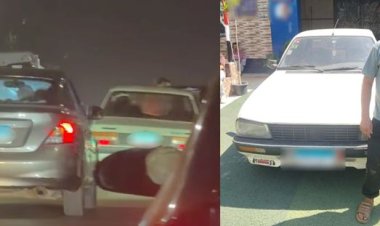 ضبط قائد سيارة لقيامه بحركات استعراضية وتعطيل الحركة المرورية في الشرقية