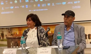 أحمد بدير خلال المؤتمر الصحفي لمهرجان شرم الشيخ للمسرح:  فخور بهذا المهرجان