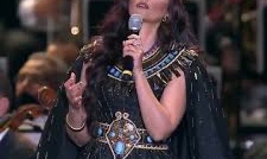 أميرة سليم تستعد لإحياء حفل أوبرالى ساحر بسفح الأهرامات بأغنية "إيزيس" باللغة المصرية القديمة