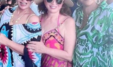 بعد 30 سنة.. إلهام شاهين وليلى علوى وهالة صدقى يستعدن ذكريات فيلم " يادنيا ياغرامى " فى رحلتهن باليونان