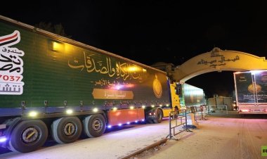 عاجل.. بيت الزكاة والصدقات يعلن دخول القافلة السادسة إلى قطاع غزة
