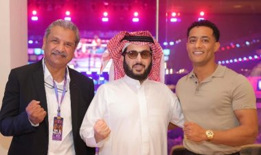 بصورة تجمعهما.. تركي آل الشيخ: لقاء مع النجم محمد رمضان ولم نتفق فيه على شيء