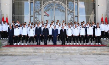 بعد تكريم المنتخب.. اتحاد الكرة يشكر الرئيس السيسي ويعد بالبناء على إنجازات كأس العالم