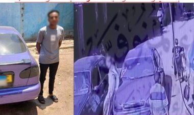 كواليس فيديو اصطدام سيارة بمسن في أسيوط وتحرك الشرطة السريع يضبط الجاني 