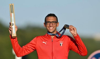 ماذا قال الرئيس السيسي لـ أحمد الجندي قبل حصده للميدالية الذهبية بالأولمبياد؟