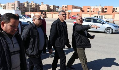 رئيس مدينة 6 أكتوبر يتابع مستجدات أعمال التنمية والتطوير