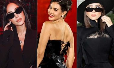 اهم الفنانات المصريات اللاتى شاركن فى اسبوع الموضة بباريس بالصور