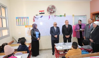وزير التعليم يتفقد مدارس القليوبية لمتابعة انتظام سير الدراسة مع بداية الفصل الدراسى الثانى
