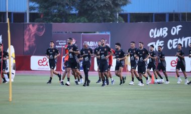 الأهلي يواصل تدريباته استعدادا لمبار اة جورماهيا الكيني