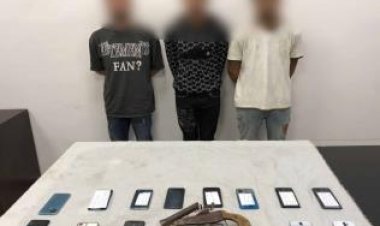 سقوط 4 تشكيلات عصابية تخصصوا في سرقة  الهواتف والأسلاك والمواتير بالقاهرة.. صور