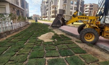 رئيس جهاز دمياط الجديدة يتفقد مشروعات دار مصر وجنة بالحي السادس