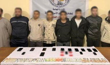 أمن المنيا ينهي أسطورة عصابة "تحديث البيانات".. ضبط 8 أشخاص استولوا على أموال المواطنين بالاحتيال المصرفي