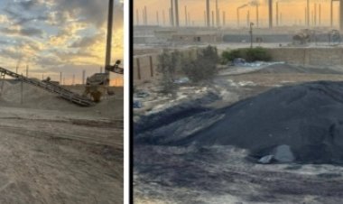 ضبط 850  طن أسمدة مجهولة المصدر داخل مصنع غير مرخص بالجيزة 