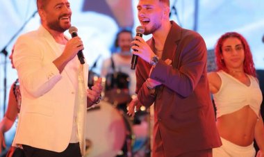 تامر حسني والشامي..  دويتو بمذاق مصري- سوري يضئ  مهرجان مراسي