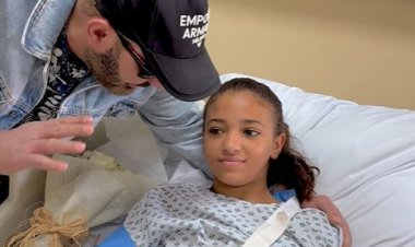 أحمد السقا يساند الطفلة نور شندي بطلة الجمباز بعد إصابتها