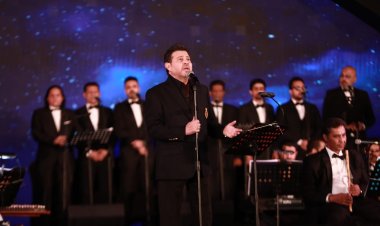 بالصور.. حفل هاني شاكر وحنين الشاطر ضمن فعاليات مهرجان الموسيقى العربيه