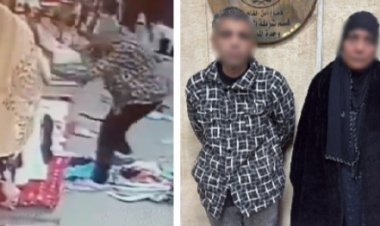 كشف ملابسات فيديو التعدي على بائعة الحسين بالقاهرة والتحريات " خلافات عائلية 