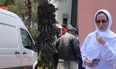 تشييع جثمان عبدالوهاب الدكالي إلى مثواه الأخير بالدار البيضاء.. وارملته  بالأبيض