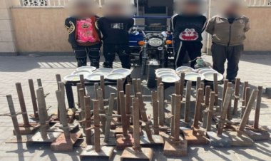 سقوط تشكيل عصابي تخصص في سرقة المواقع تحت الإنشاء  بمدينة نصر