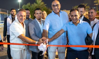 بحضور هشام نصر وحازم إمام.. افتتاح الفرع الرئيسي لأكاديمية الزمالك بالسعودية | صور