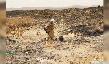 نزع 5726 لغما وذخيرة غير منفجرة وعبوة ناسفة في اليمن