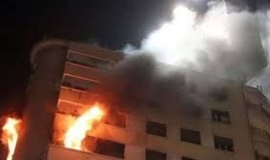 عاجل.. وفاة السيدة المصابة فى حريق معمل شهير للتحاليل الطبية في «المعادي»