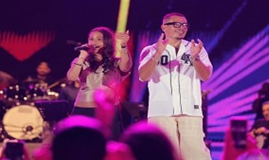 بأغنية "خطفونى".. جنا  تشارك والدها عمرو دياب في إعلان لشركة اتصالات